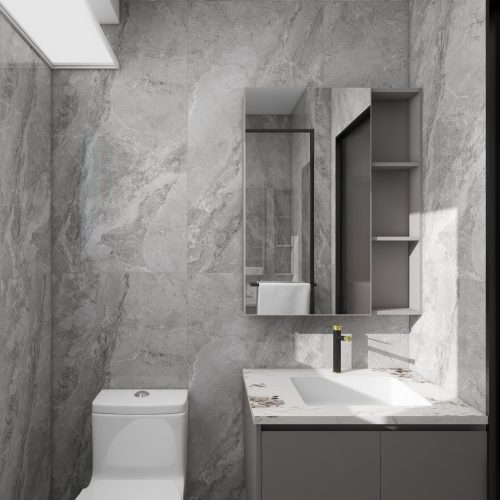 Grove Spring 5-Room Design C (Kitchen, Master Bedroom, and Bathroom Cabinets)