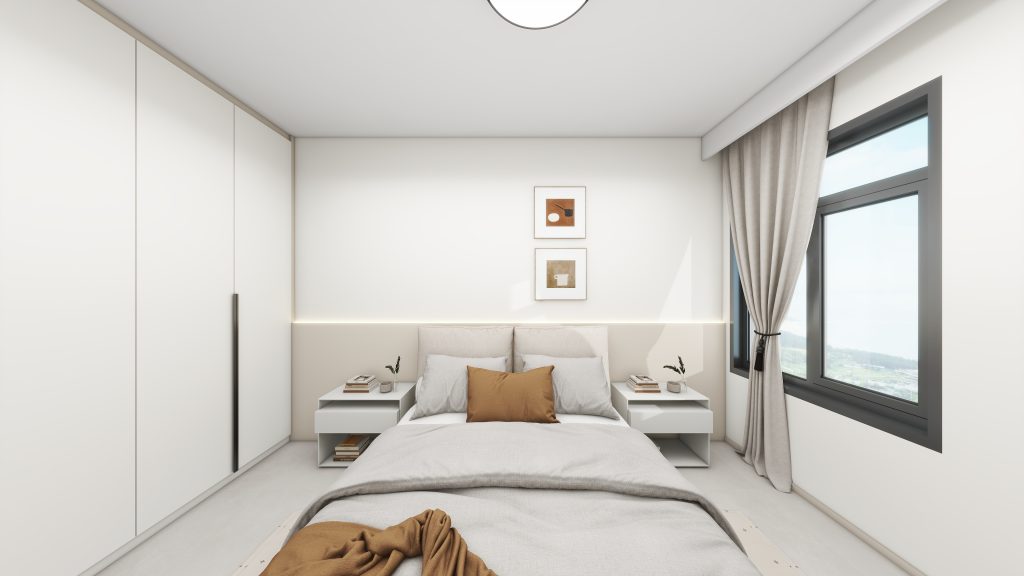 Tengah Parc Clover 4-Room Design A (Kitchen, Master Bedroom, and Bathroom Cabinets)