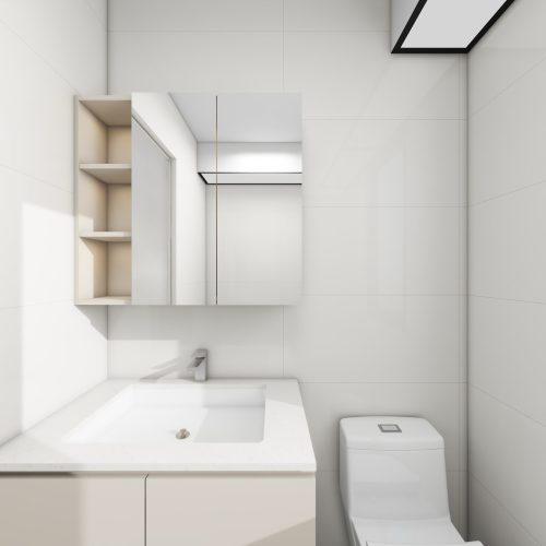Tengah Parc Clover 4-Room Design A (Kitchen, Master Bedroom, and Bathroom Cabinets)