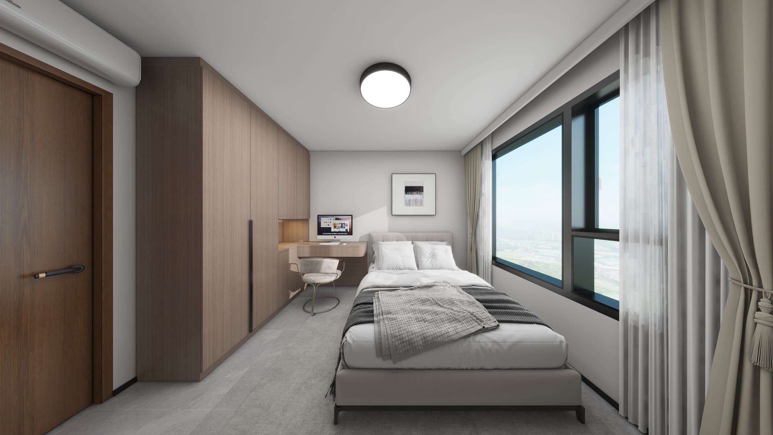 Canberra Vista 4-Room Design B (Kitchen, Master Bedroom, and Bathroom Cabinets)