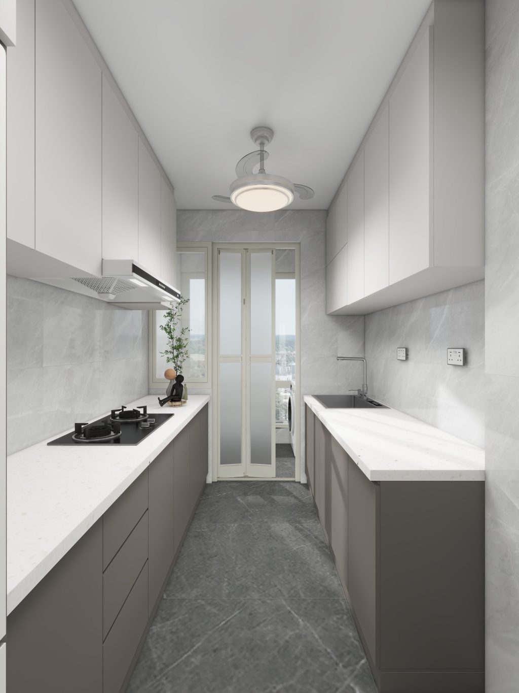 Tengah Parc Glen 5-Room Design C (Kitchen, Master Bedroom, and Bathroom Cabinets)