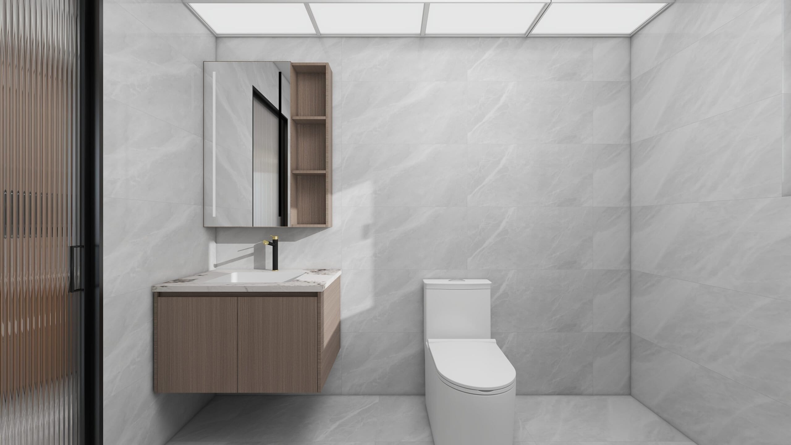 Canberra Vista 2-Room Flexi Design C (Kitchen, Master Bedroom, and Bathroom Cabinets)