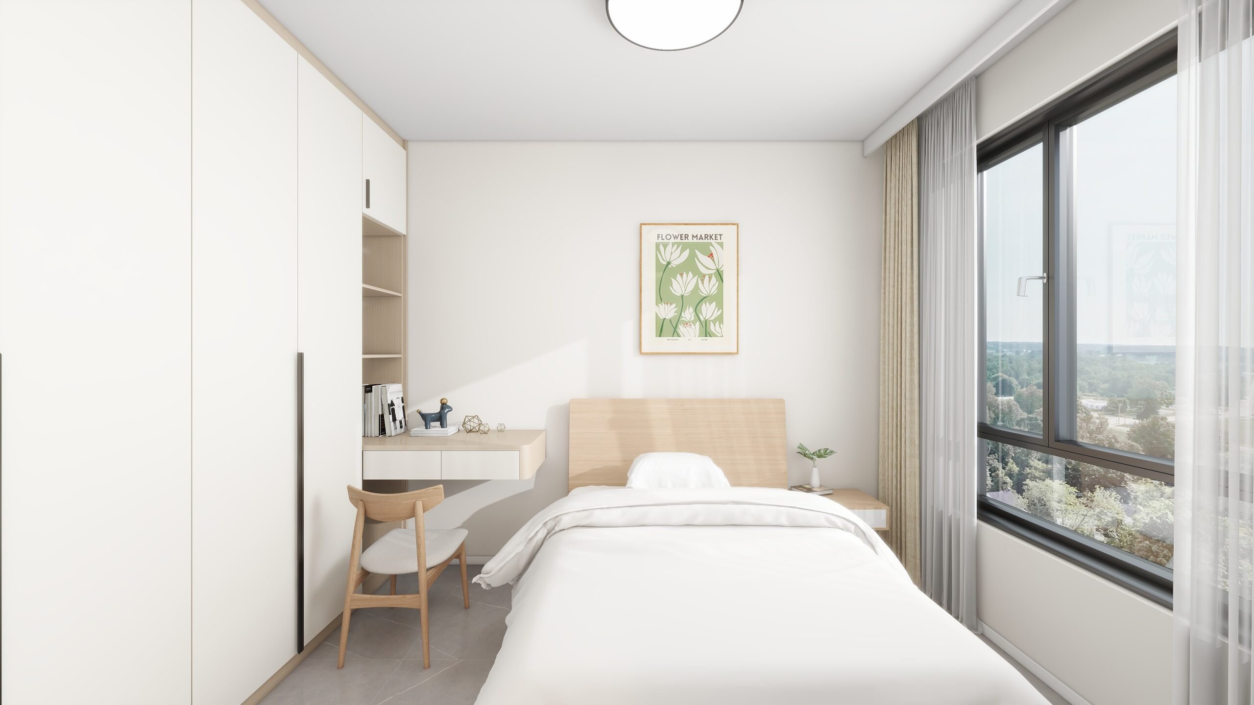 Canberra Vista 2-Room Flexi Design B (Kitchen, Master Bedroom, and Bathroom Cabinets)