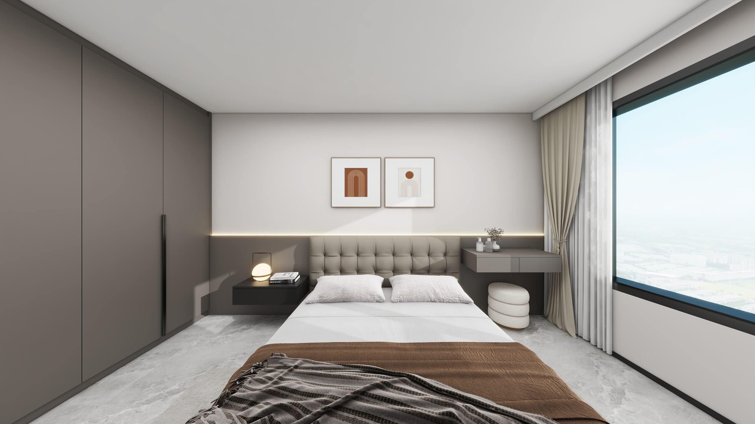 Canberra Vista 4-Room Design C (Kitchen, Master Bedroom, and Bathroom Cabinets)