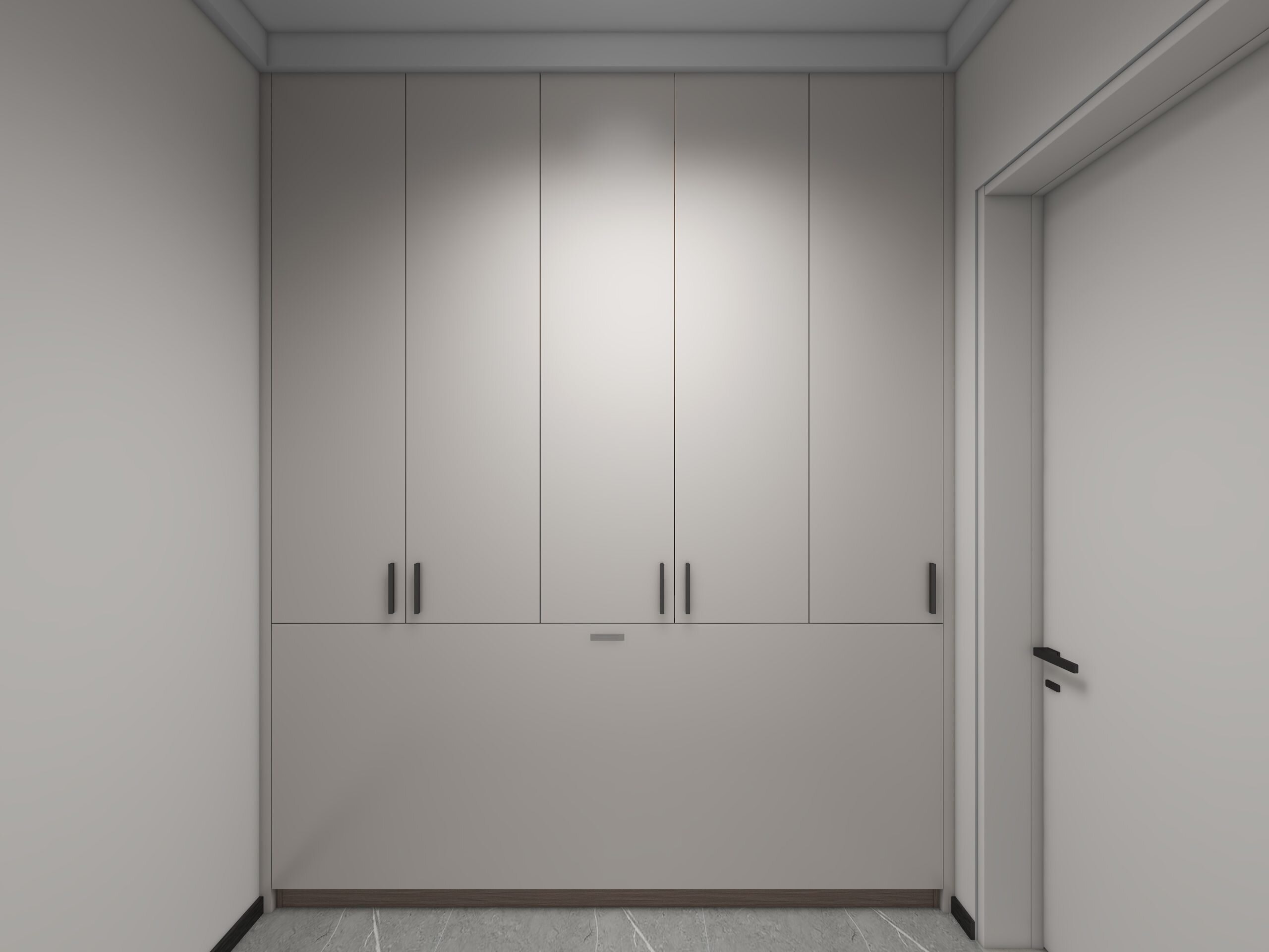 Bomb Shelter Full Height Space Saving Beds with Storage Cabinet (8 feet)