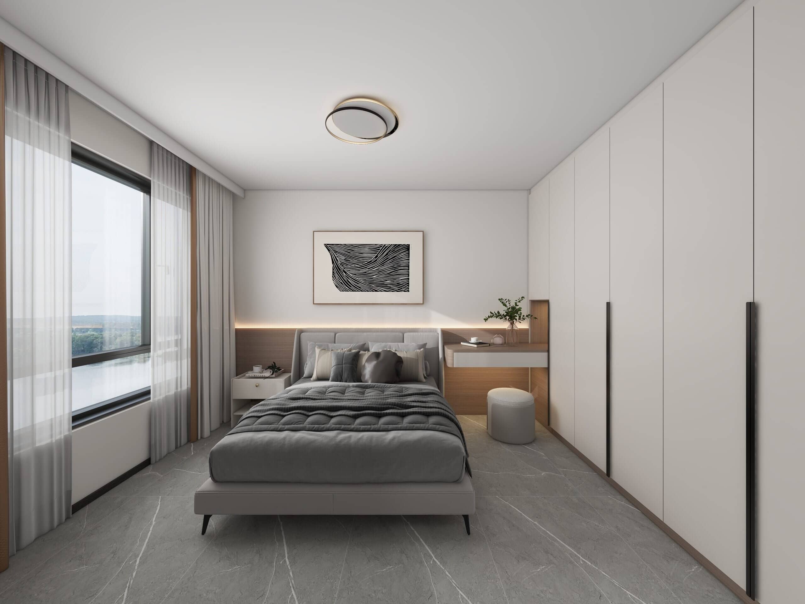 Canberra Vista 5-Room Design B (Kitchen, Master Bedroom, and Bathroom Cabinets)