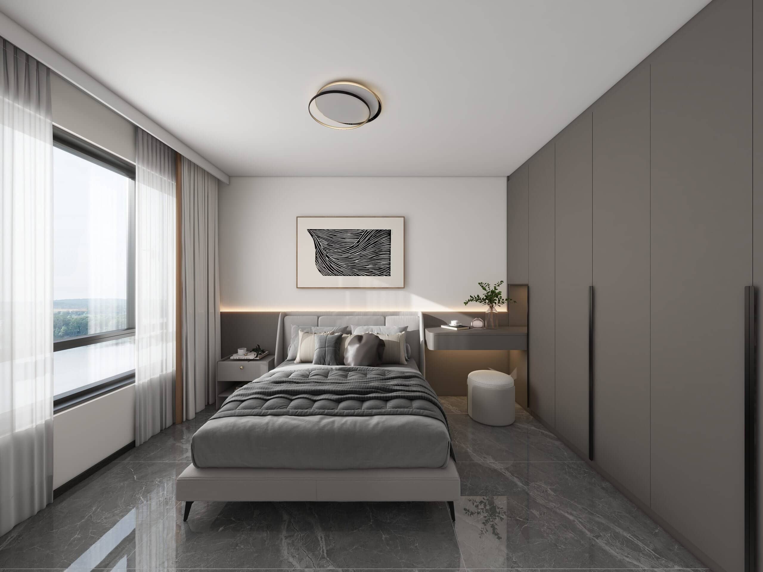 Canberra Vista 5-Room Design C (Kitchen, Master Bedroom, and Bathroom Cabinets)