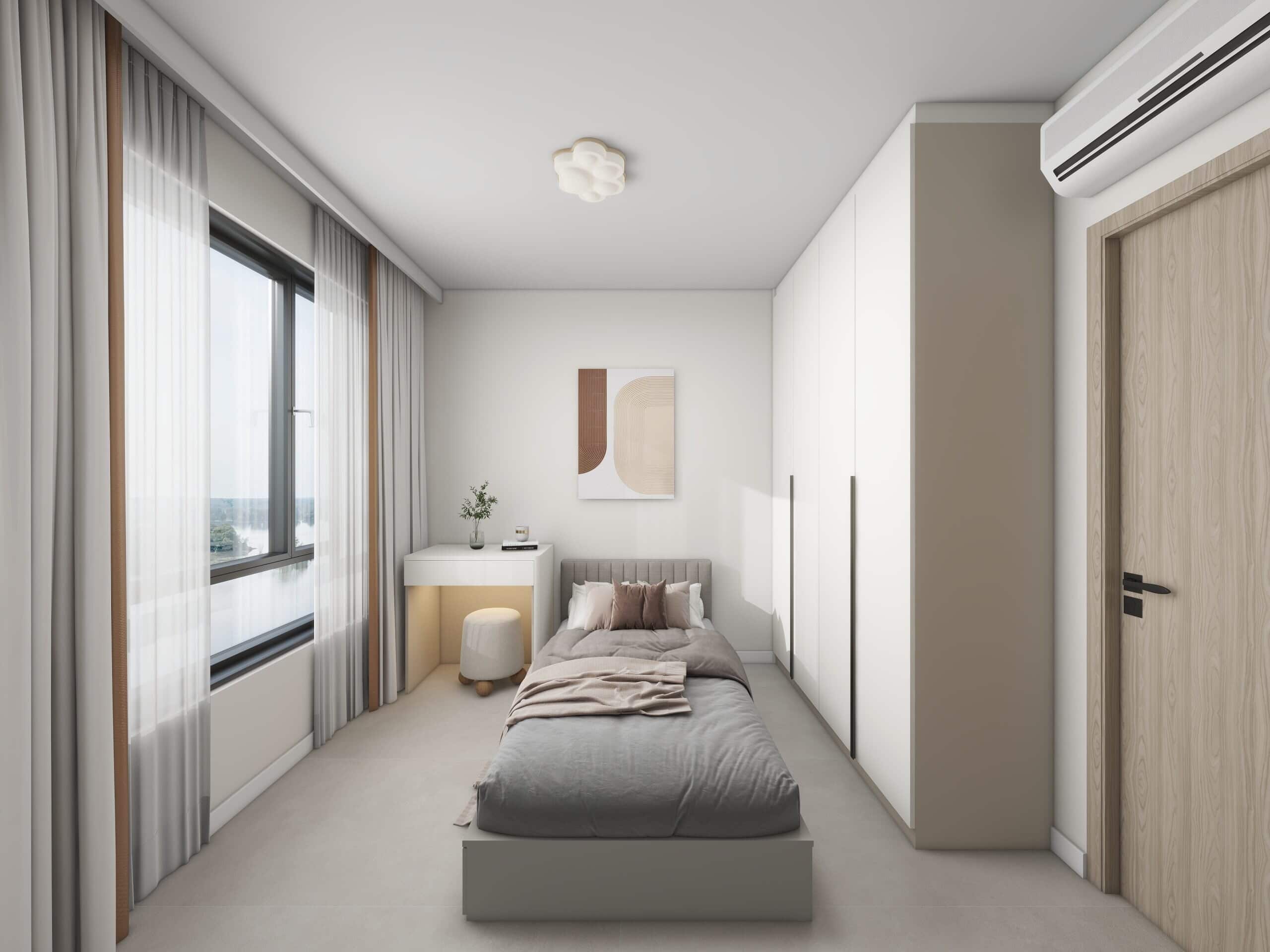 Bedroom 1 Casement Wardrobe (6 feet)