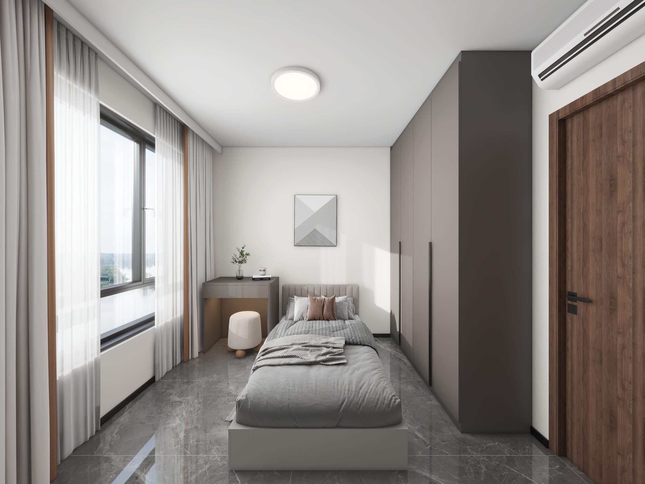 Bedroom 1 Casement Wardrobe (6 feet)