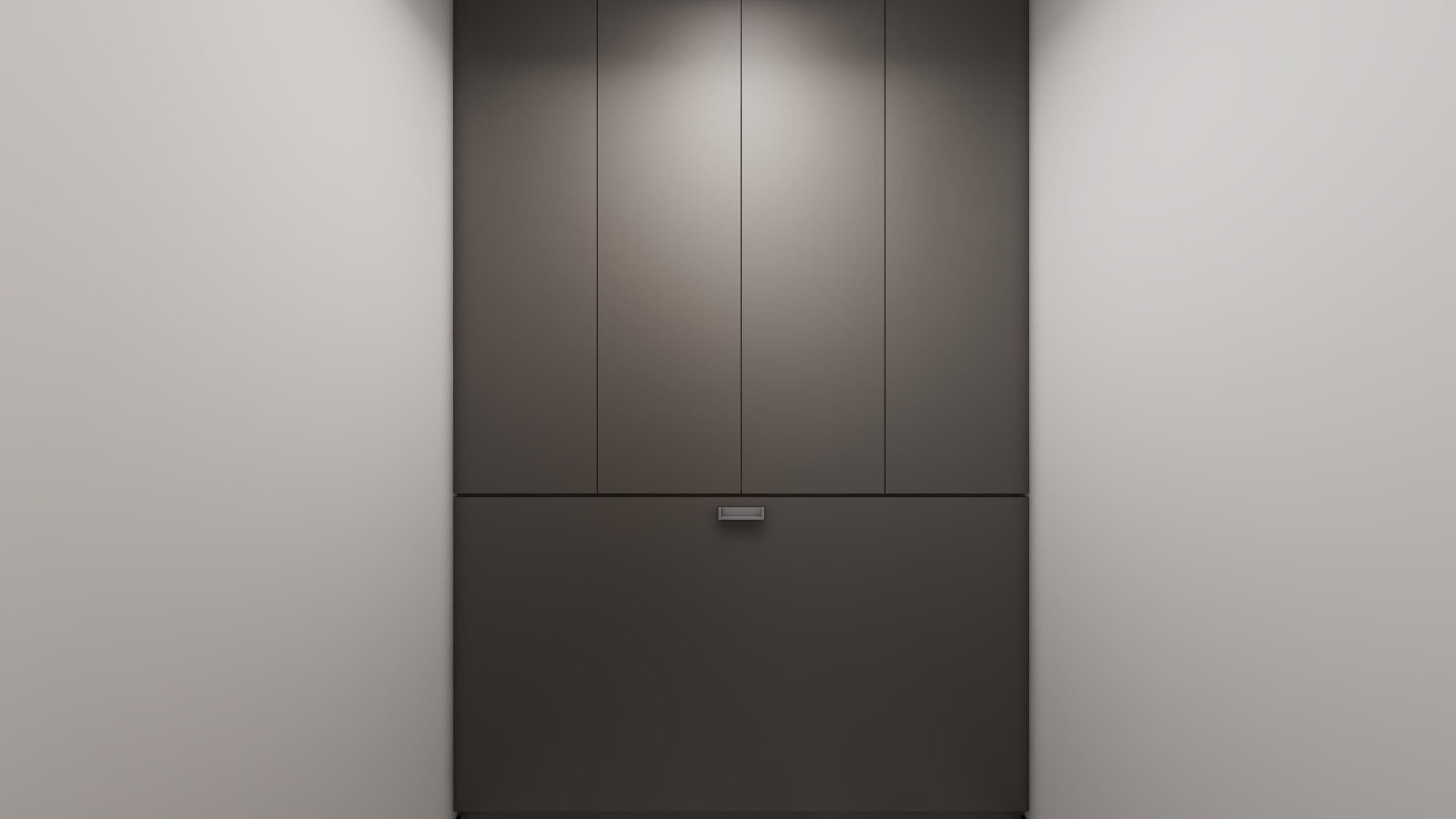 Bomb Shelter Full Height Space Saving Beds with Storage Cabinet (6 feet)