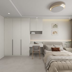 Master Bedroom Bedhead with LED light