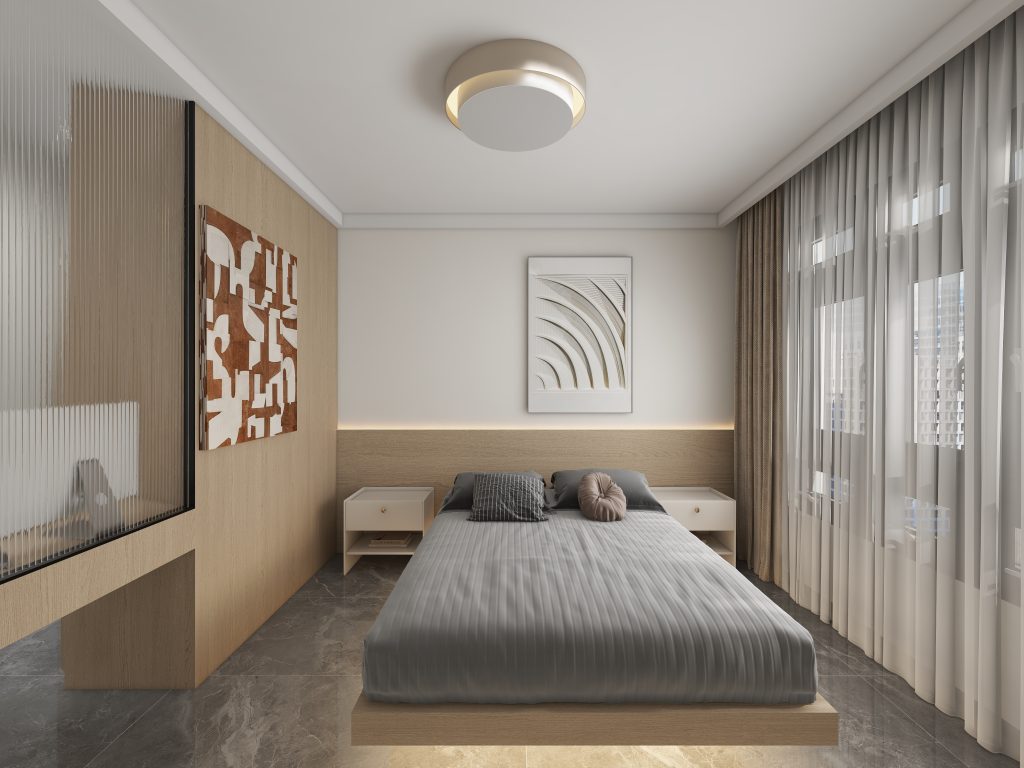 Tengah Parc Woods 4-Room Design B (Kitchen, Master Bedroom, and Bathroom Cabinets)