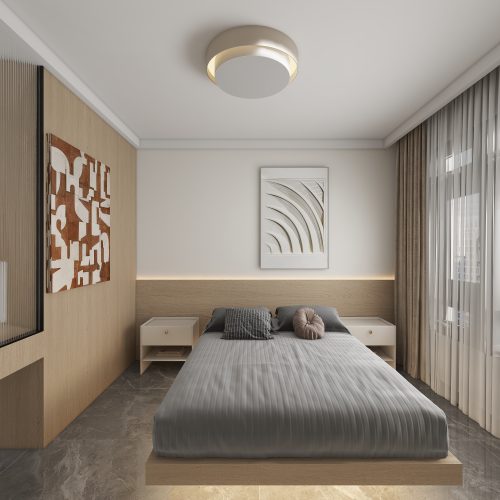 Tengah Parc Woods 4-Room Design B (Kitchen, Master Bedroom, and Bathroom Cabinets)