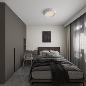 Bedroom 1 Casement Wardrobe with Dressing Table (8 feet)