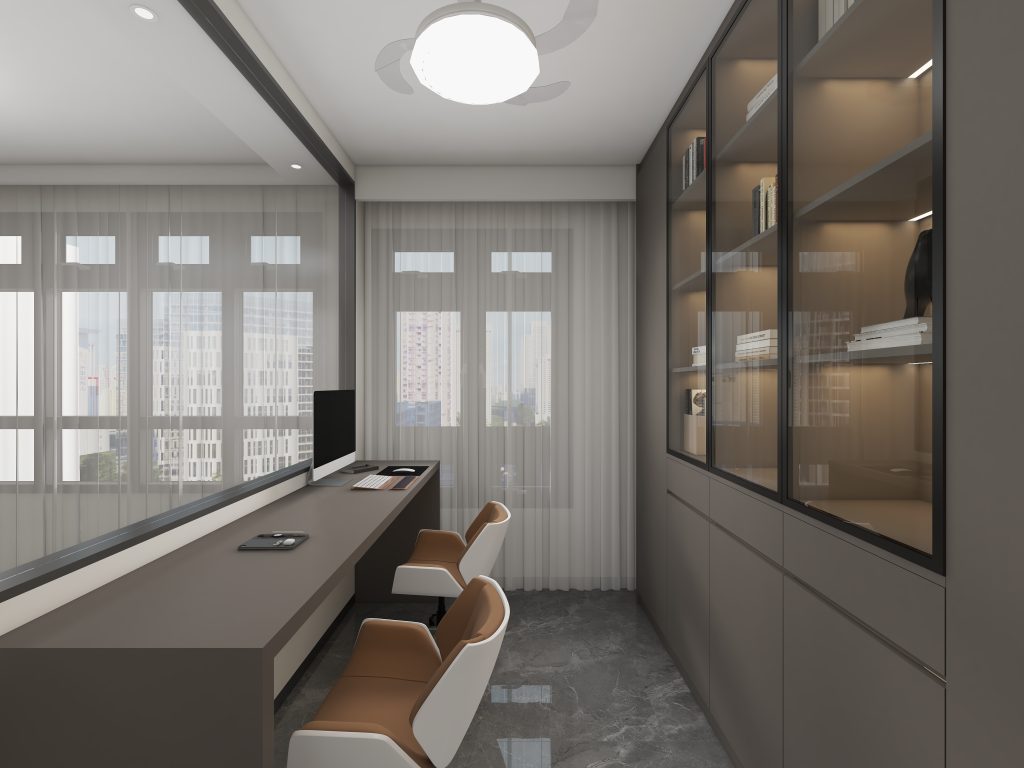 Study Room Full Height Display Cabine (12 feet)