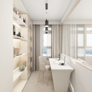Study Room Full Height Display Cabine (9 feet)
