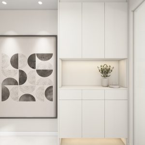 Dining Cabinet  with Open shelves (5 feet)