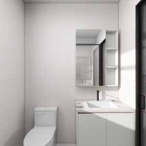 Common Bathroom Top & Bottom Cabinets (5 feet)