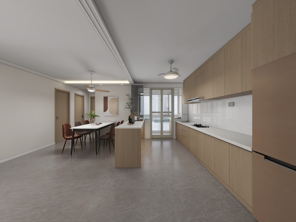 Bartley Beacon 5-Room Design B (Kitchen, Master Bedroom, and Bathroom Cabinets)