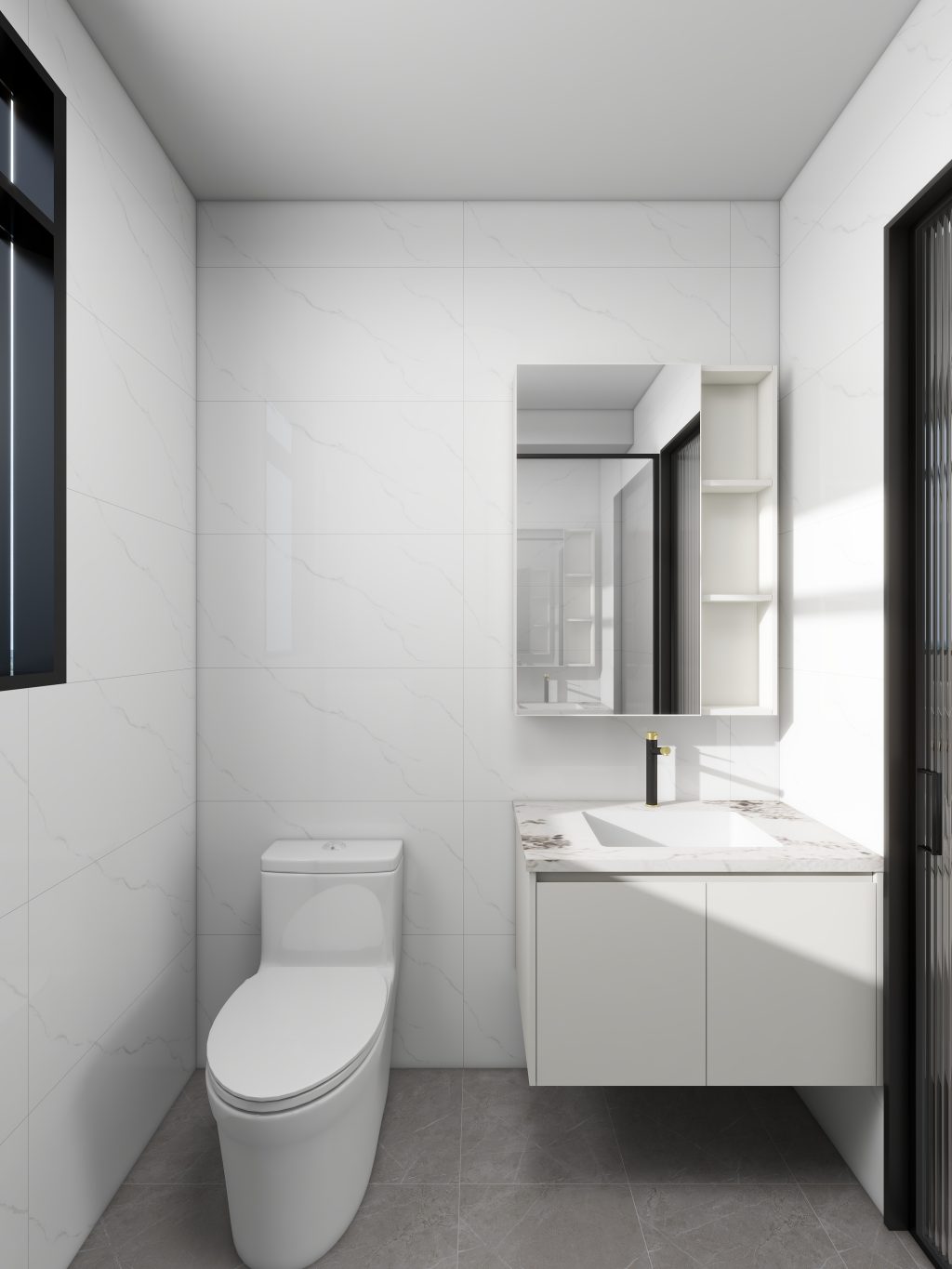 Bartley Beacon 5-Room Design B (Kitchen, Master Bedroom, and Bathroom Cabinets)