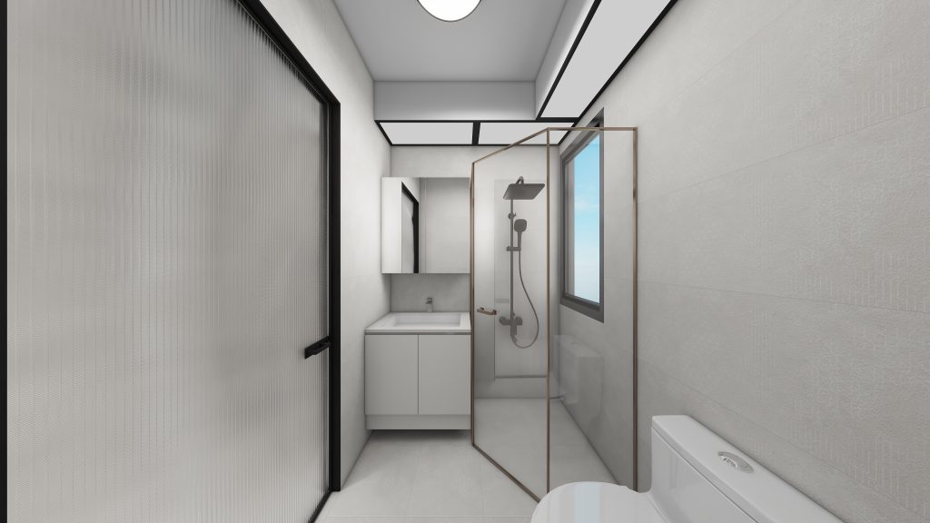 Common Bathroom Top & Bottom Cabinets (5 feet)