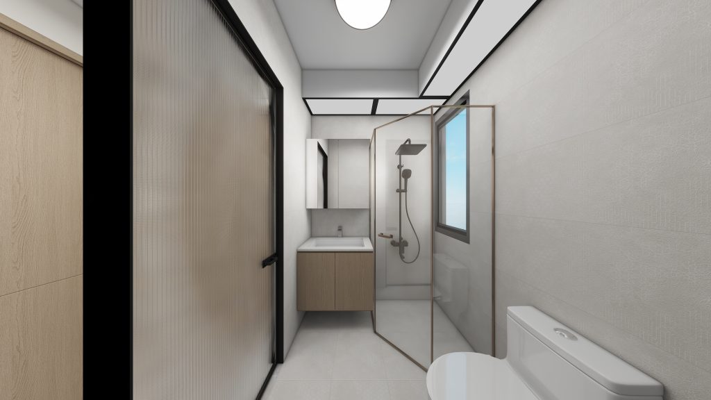 Common Bathroom Top & Bottom Cabinets (5 feet)