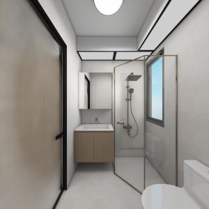 Common Bathroom Top & Bottom Cabinets (5 feet)