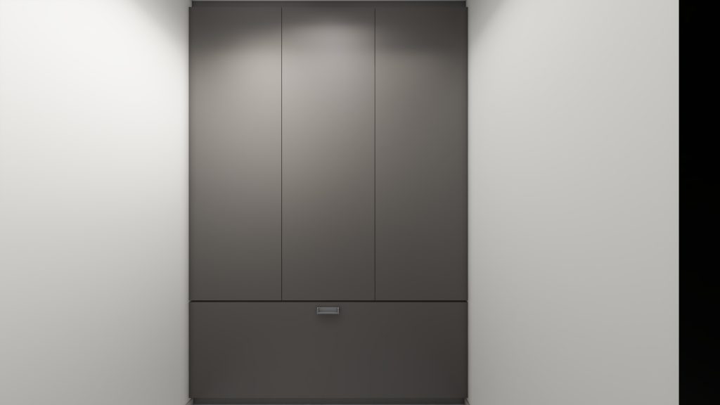 Bomb Shelter Full Height Space Saving Beds with Storage Cabinet (6 feet)