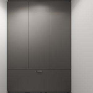 Bomb Shelter Full Height Space Saving Beds with Storage Cabinet (6 feet)