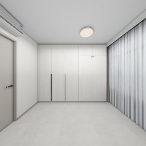 Bedroom 2 Space Saving Beds with Casement Wardrobe  (11.5  feet)