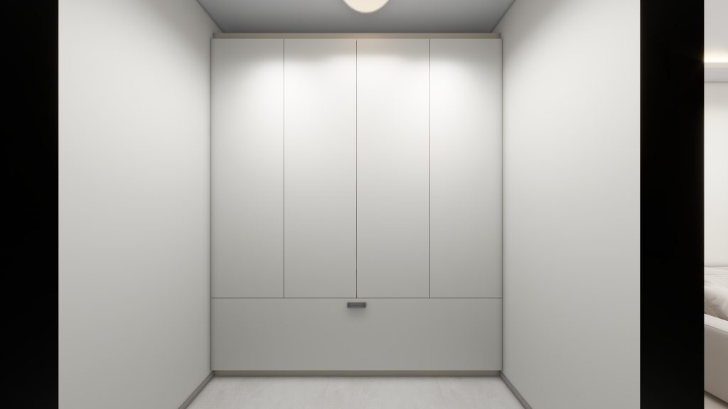Bomb Shelter Full Height Space Saving Beds with Storage Cabinet (7 feet)
