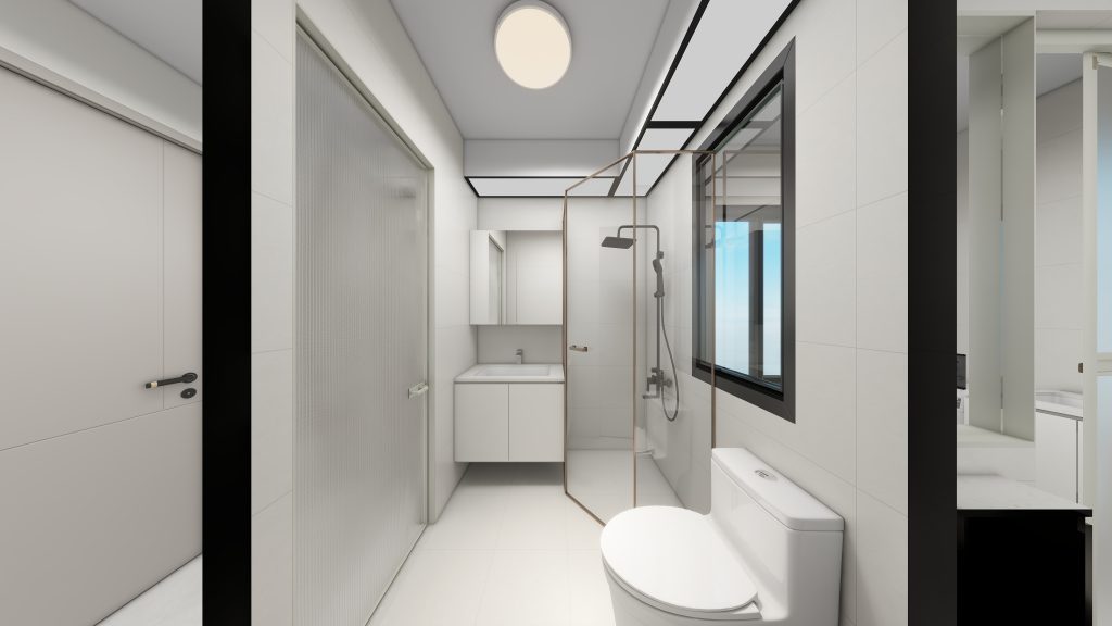 Common Bathroom Top & Bottom Cabinets (5 feet)