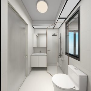 Common Bathroom Top & Bottom Cabinets (5 feet)