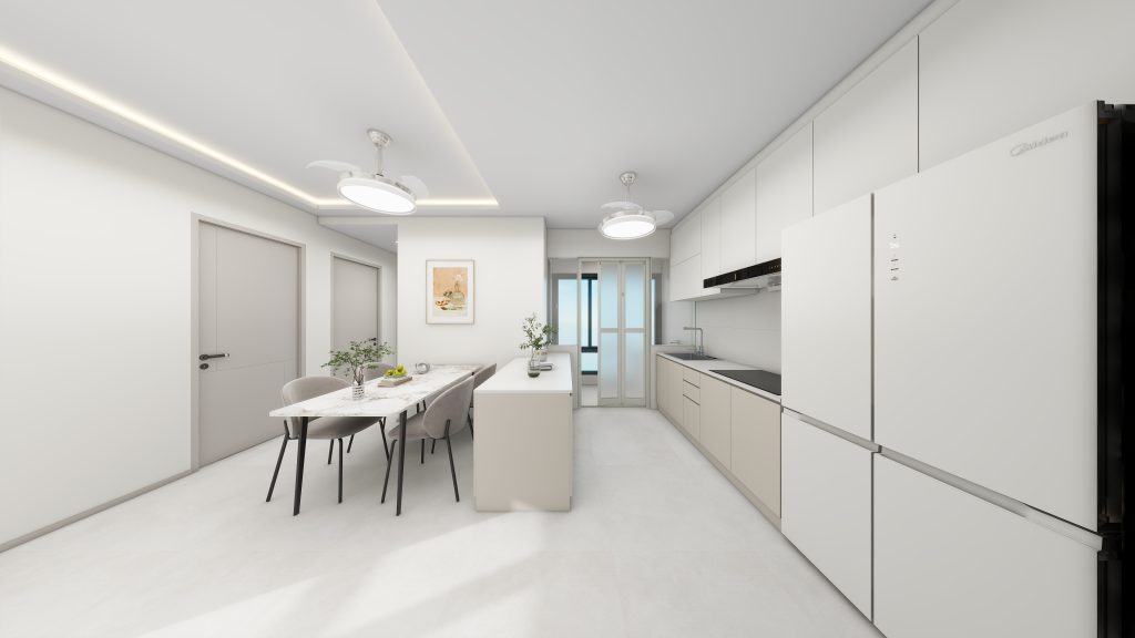 Bartley Beacon 4-Room Design A (Kitchen, Master Bedroom, and Bathroom Cabinets)