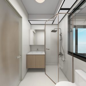 Common Bathroom Top & Bottom Cabinets (5 feet)