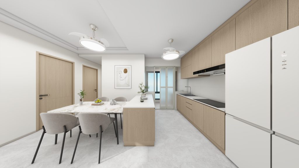 Bartley Beacon 4-Room Design B (Kitchen, Master Bedroom, and Bathroom Cabinets)