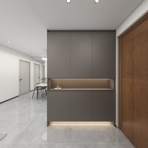 Foyer Full Height  display & storage Cabinet  (5.5 feet)
