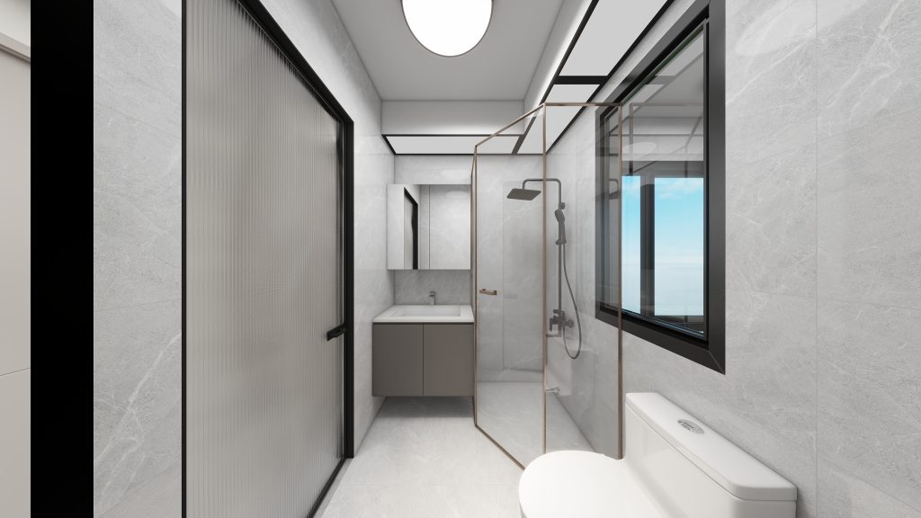 Common Bathroom Top & Bottom Cabinets (5 feet)