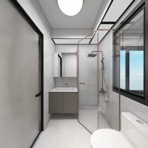 Common Bathroom Top & Bottom Cabinets (5 feet)