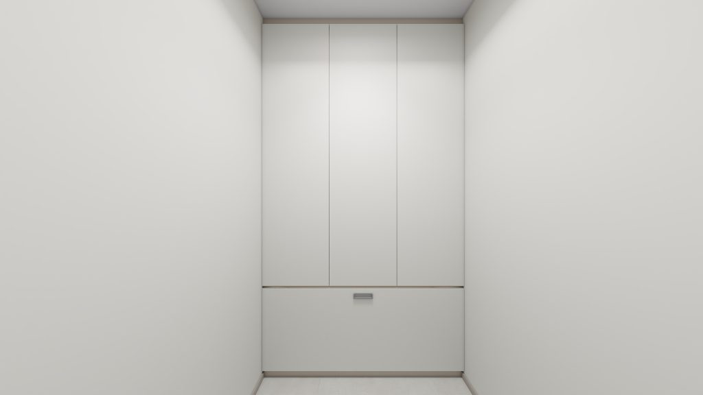 Bomb Shelter Full Height Space Saving Beds with Storage Cabinet (6 feet)