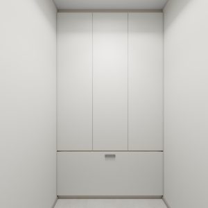 Bomb Shelter Full Height Space Saving Beds with Storage Cabinet (6 feet)