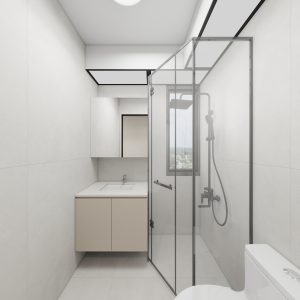 Common Bathroom Top & Bottom Cabinets (5 feet)