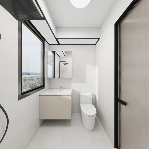 Dakota One 3-Room Design A (Kitchen, Master Bedroom, and Bathroom Cabinets)
