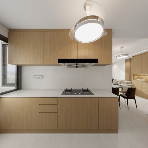 Dakota One 3-Room Design B (Kitchen, Master Bedroom, and Bathroom Cabinets)