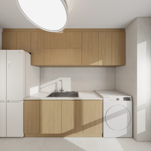 Dakota One 3-Room Design B (Kitchen, Master Bedroom, and Bathroom Cabinets)