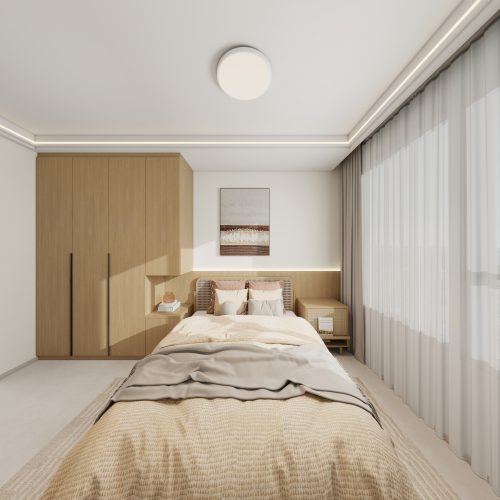 Dakota One 3-Room Design B (Kitchen, Master Bedroom, and Bathroom Cabinets)