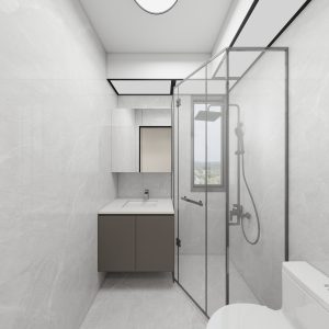 Common Bathroom Top & Bottom Cabinets (5 feet)