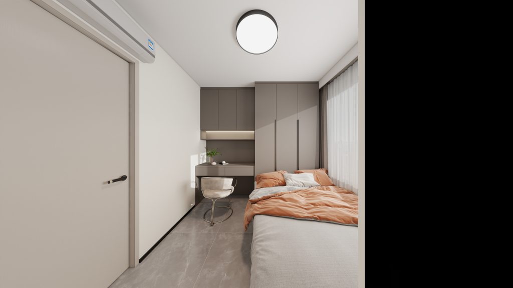 Bedroom 1 bedTatami Platform Bed with Casement Wardrobe (13.5 feet)