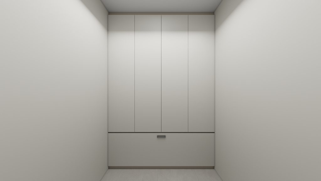 Bomb Shelter Full Height Space Saving Beds with Storage Cabinet (6 feet)