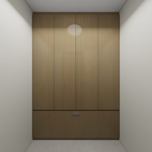Bomb Shelter Full Height Space Saving Beds with Storage Cabinet (6 feet)